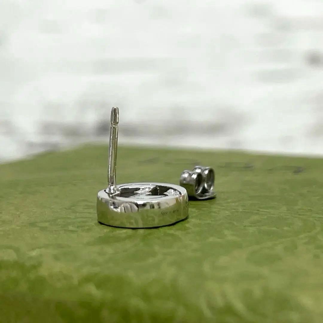 【極美品】グッチ　インターロッキングGGピアス片耳　メンズ/レディース　925