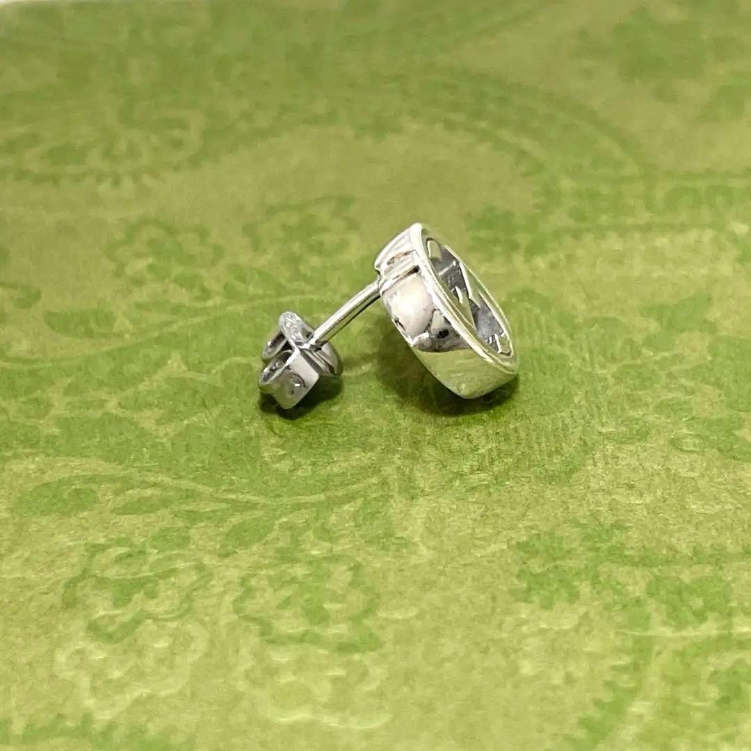 【極美品】グッチ　インターロッキングGGピアス片耳　メンズ/レディース　925