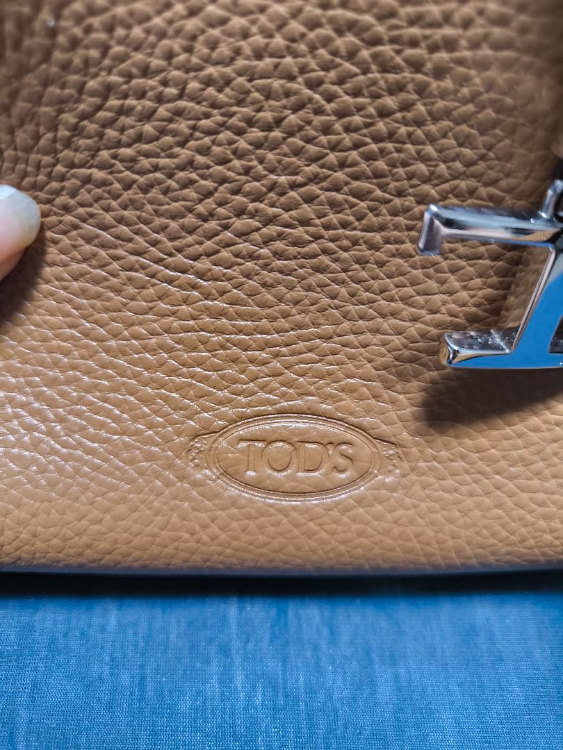 TOD'S トッズ Tタイムレス レザー 2WAYハンドバッグ