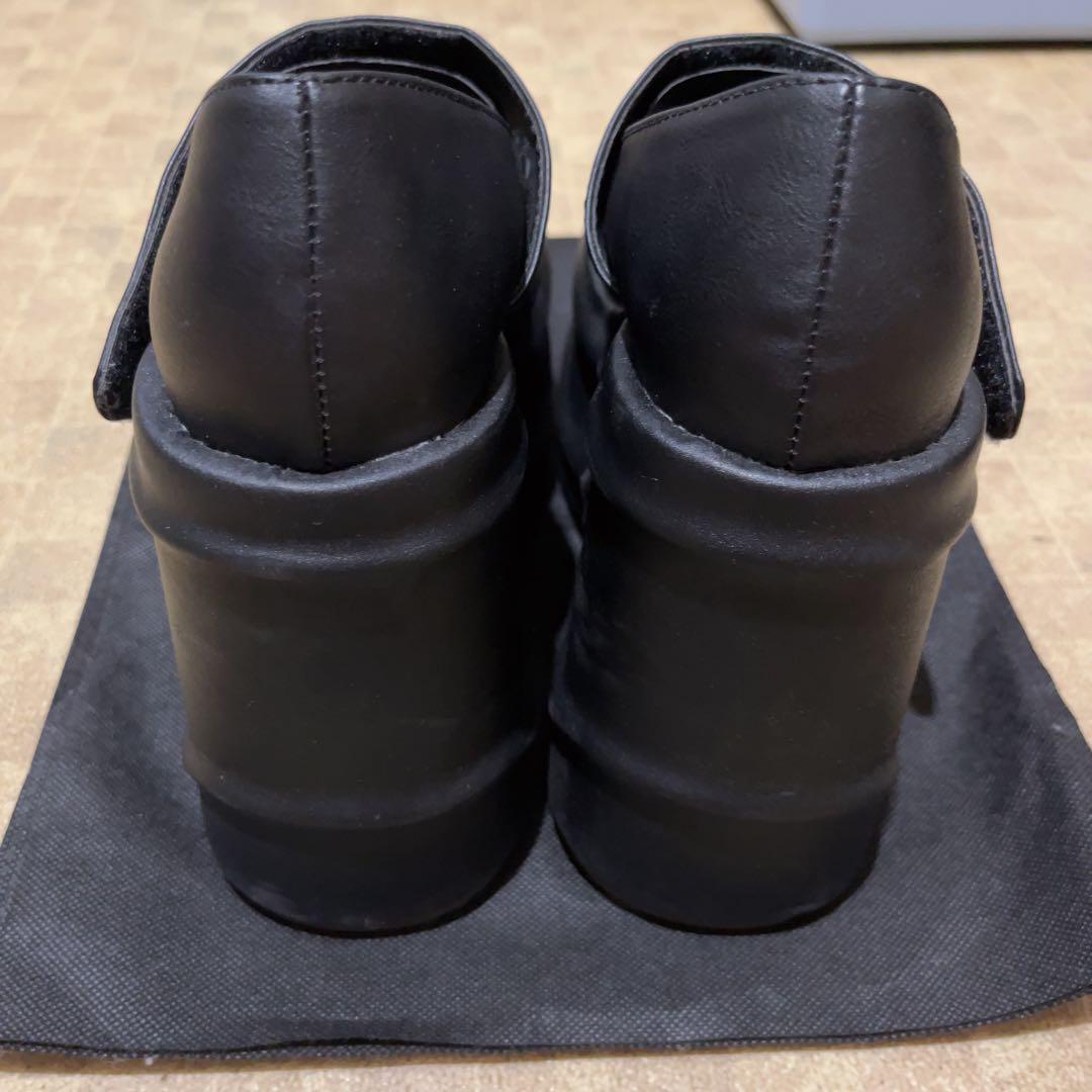 山*。様 DEMONIA デモニア 厚底パンプス