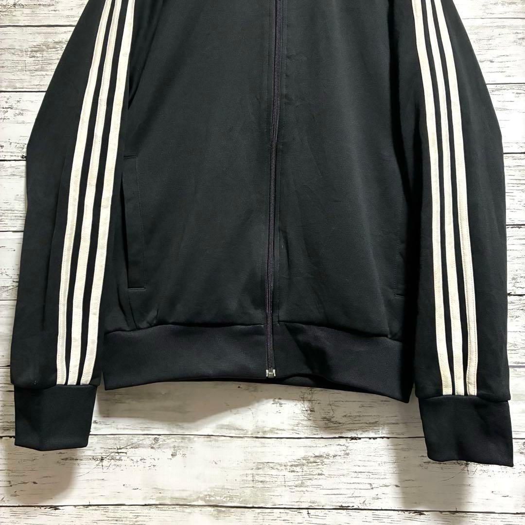 アディダス　刺繍　トレフォイルロゴ　トラックジャケット　ジャージ