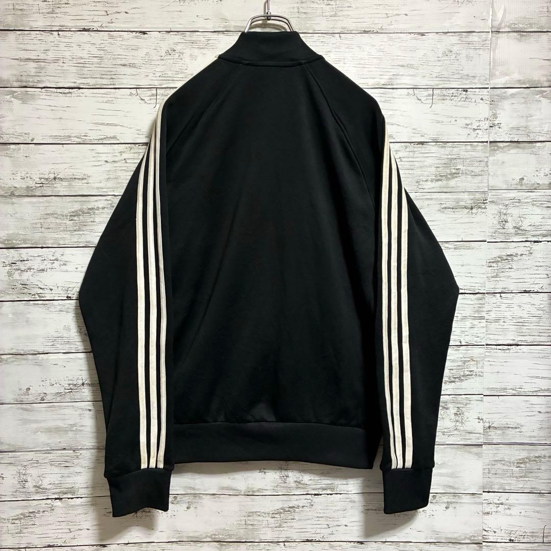 アディダス　刺繍　トレフォイルロゴ　トラックジャケット　ジャージ