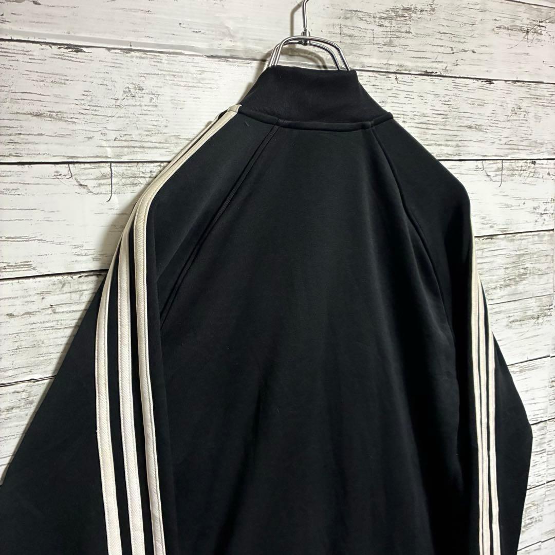 アディダス　刺繍　トレフォイルロゴ　トラックジャケット　ジャージ