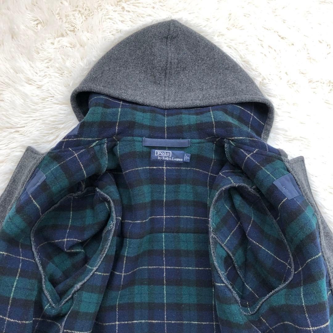 入手困難✨ヴィンテージ　ポロバイラルフローレン USA製 ダッフルコート ウール