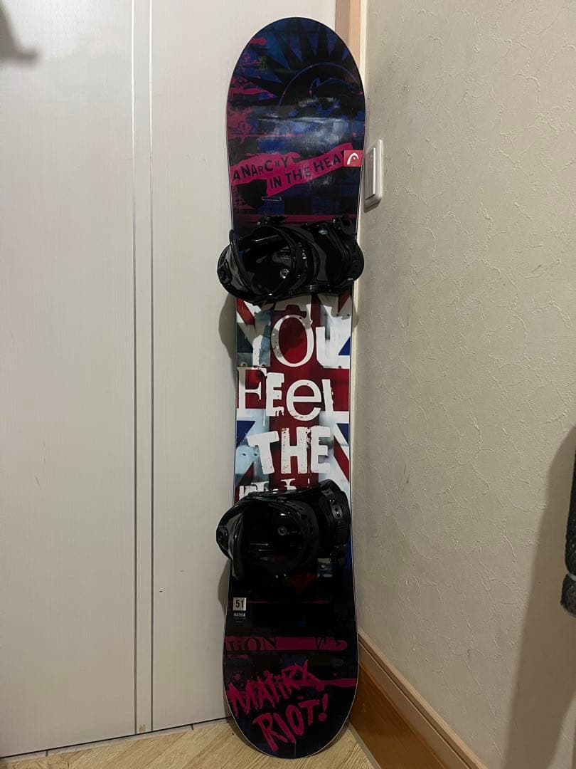 新品同様！オールラウンドボード！HEAD MATRIX 151cm 新品バイン