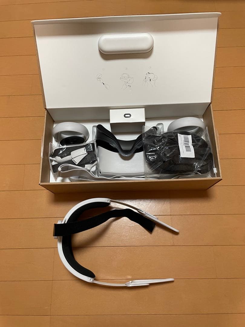  quest2 128GB ヘッドストラップ付き