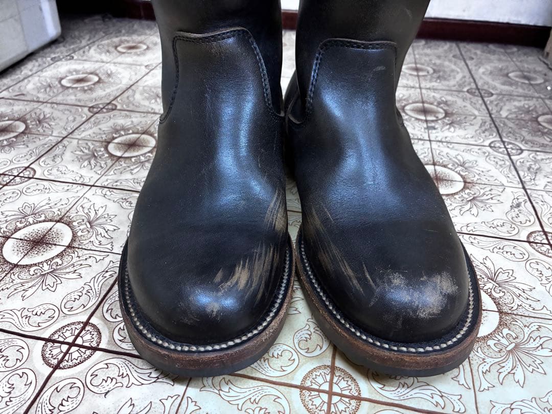 コールブラック エンジニアブーツ クロムエクセル 茶芯