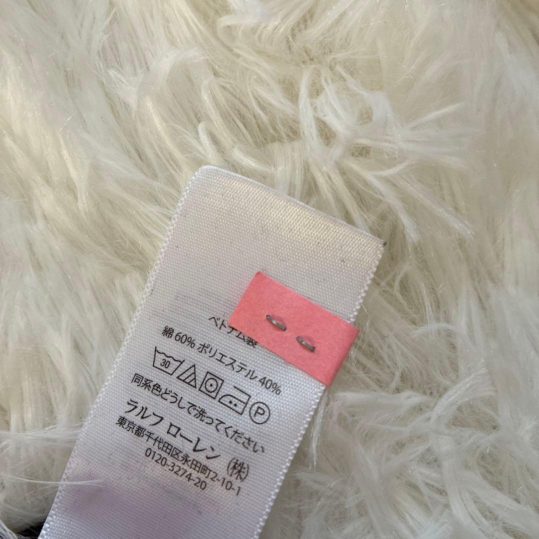 【美品・現行】ポロ・ラルフ・ローレン 黒 フルジップパーカー　黒　S