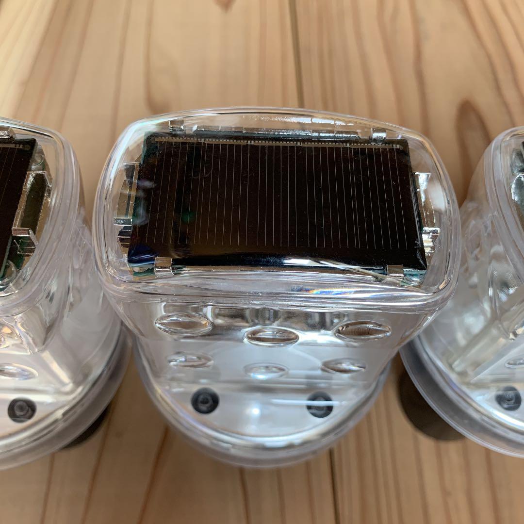 ソーラーキングミニ　5個【ソーラー点滅灯 ソーラーLED工事灯 工事保安灯 】