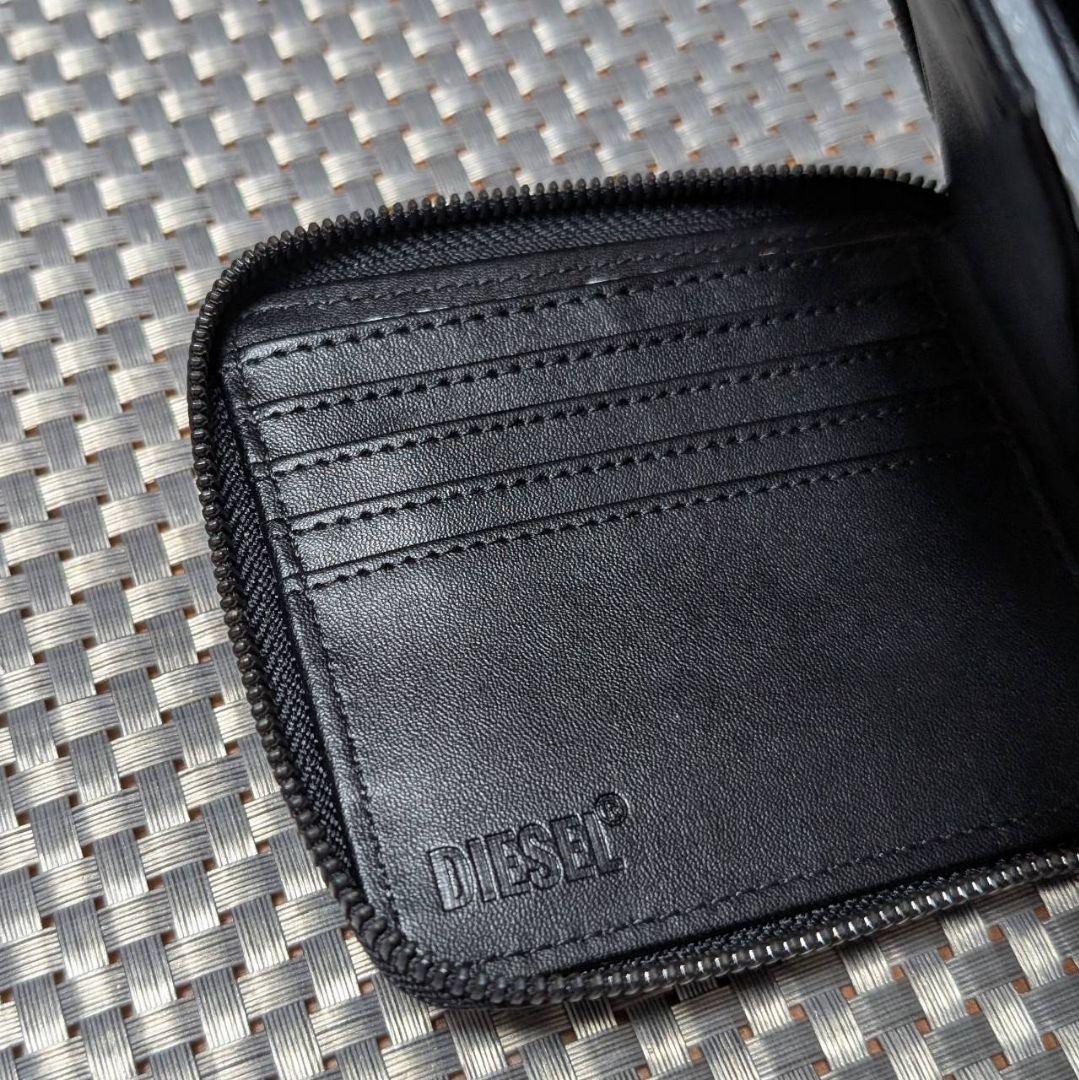 DIESEL　ディーゼル　折財布　ロゴ　おしゃれ　人気