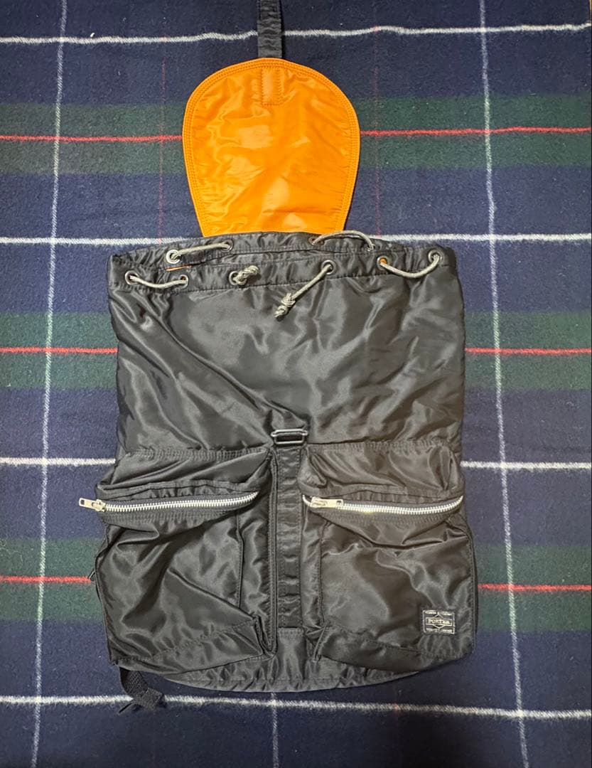 ☆りの☆PORTER ブラックバックパック