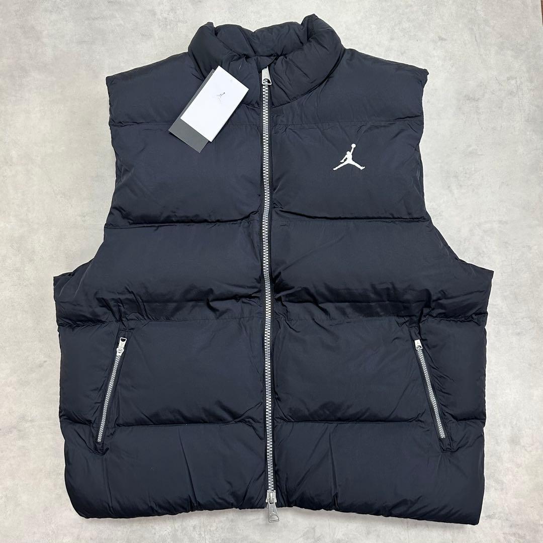 ナイキ 2XL ジョーダン ダウン ベスト エッセンシャル 黒