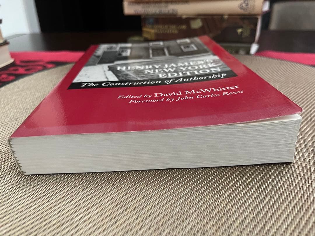 希少　HENRY JAMES'S NEW YORK EDITION