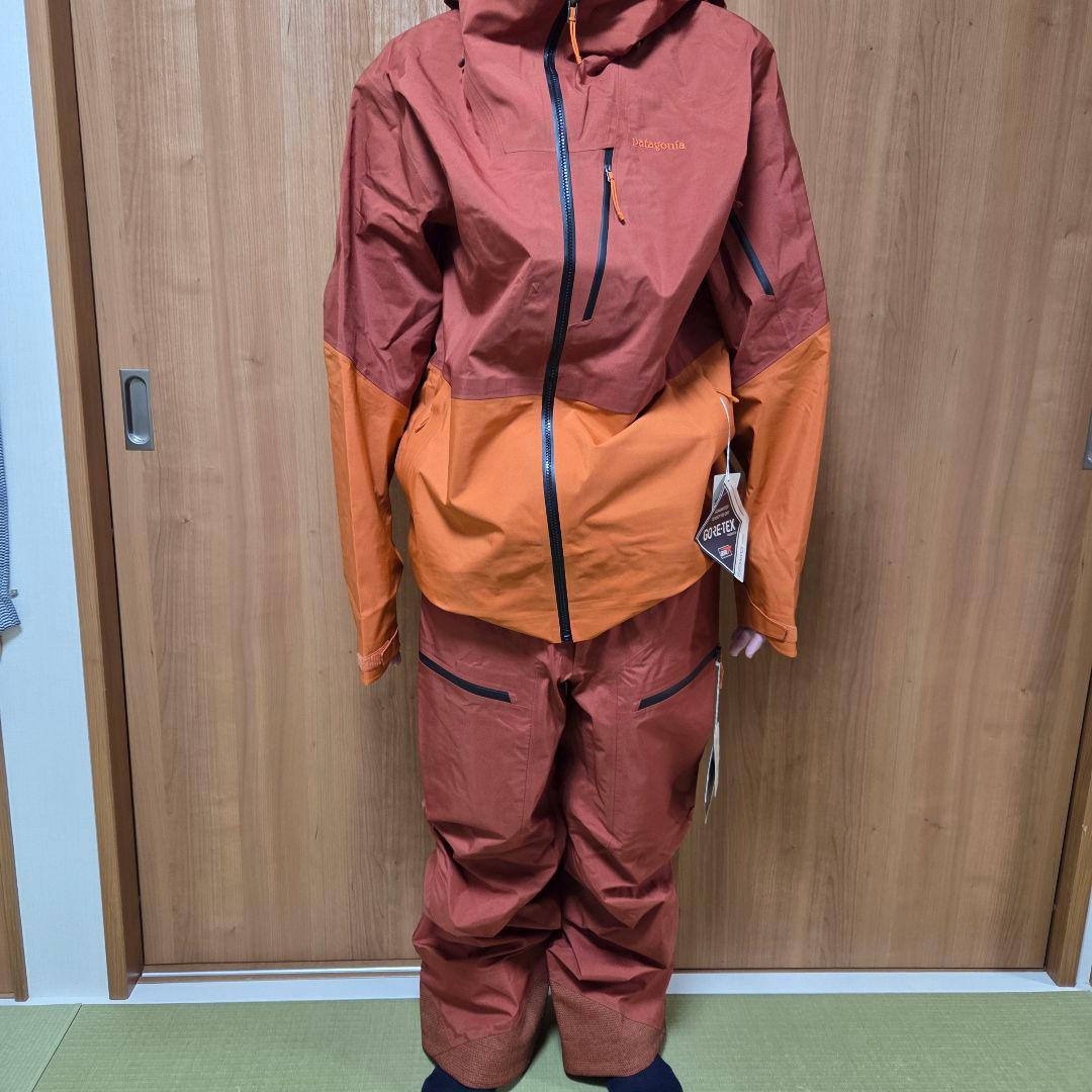 パタゴニアpatagonia スキーウェア　L　ゴアテックス アントラックド