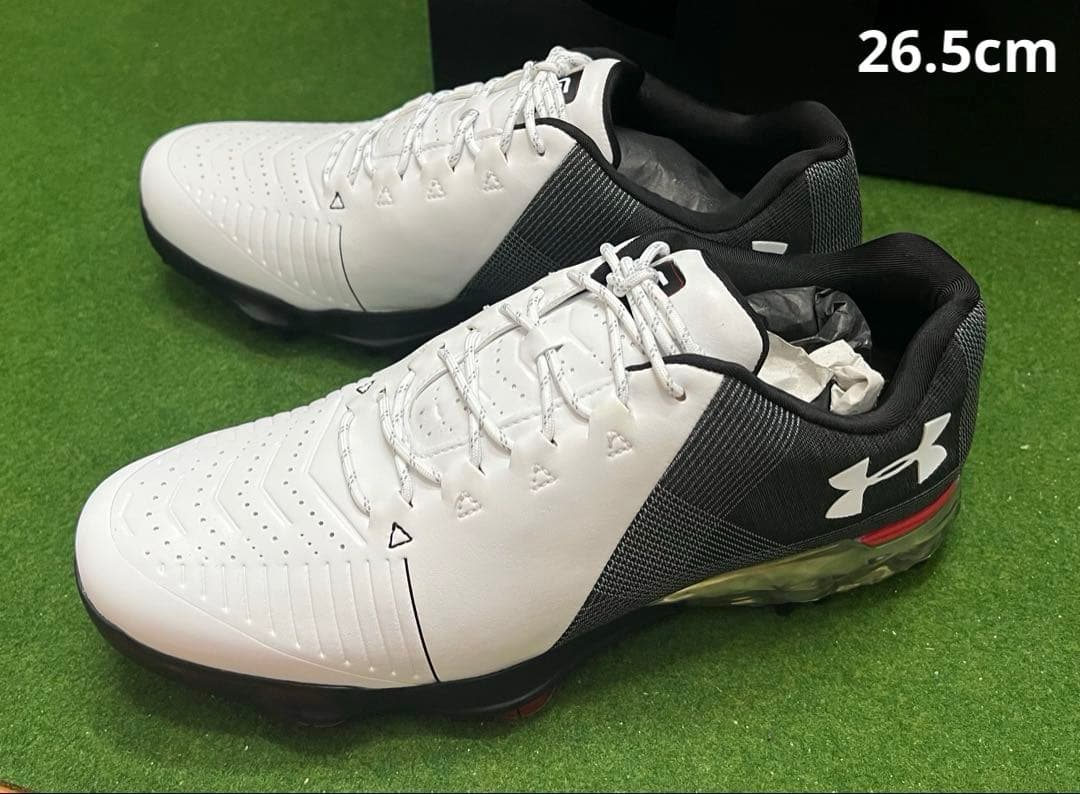 Under Armour ゴルフシューズ ホワイト/ブラック　26.5cm