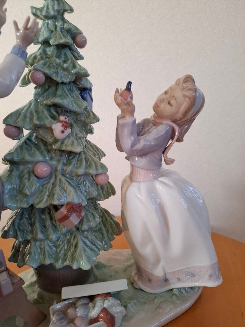 リヤドロ　ツリーを飾ろう