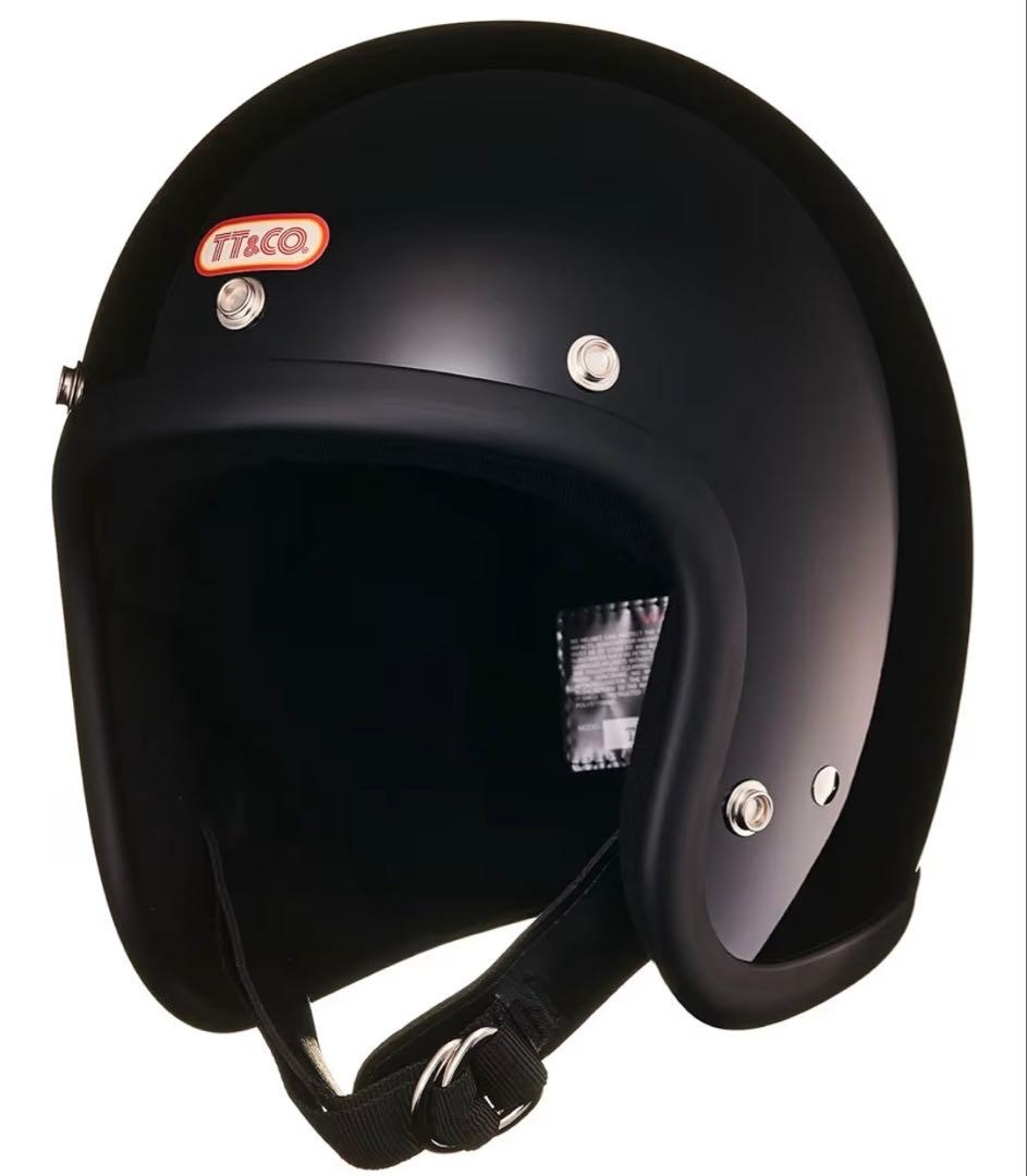 TT&CO. ジェットヘルメット 57-58cm シールド付き