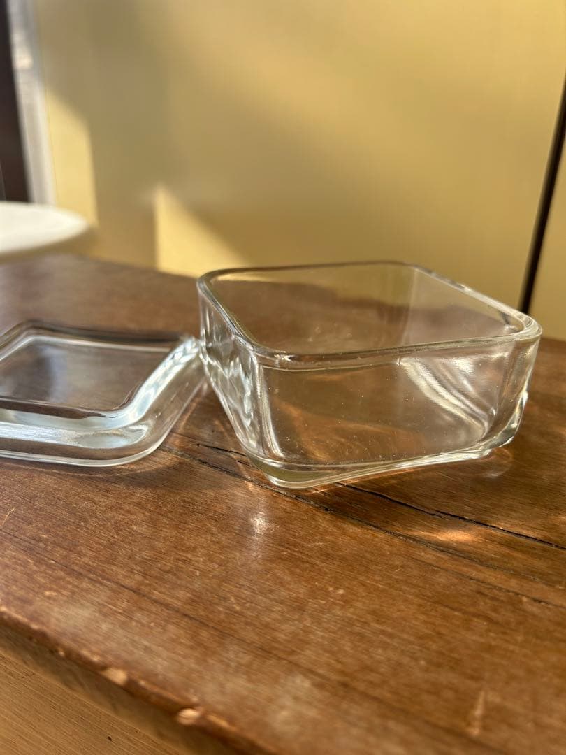 Wilhelm Wagenfeld Kubus A ガラスコンテナ　ガラス