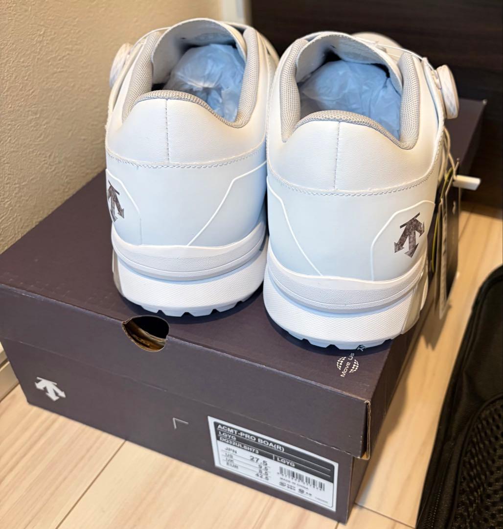 新品未使用　デサント　ゴルフシューズ27.5㎝