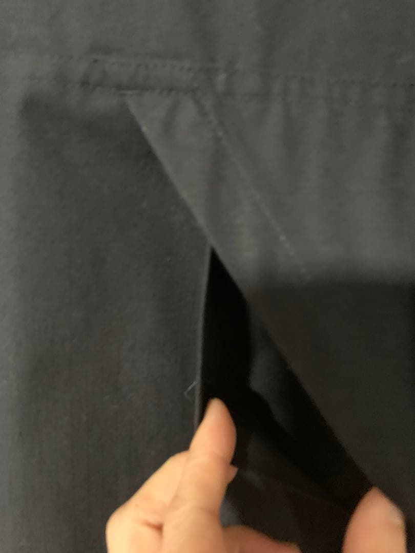 【未使用】UNIQLO AND LEMAIRE フーテッドコート　ブラックL