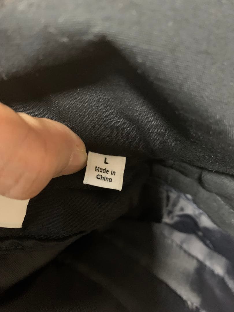 【未使用】UNIQLO AND LEMAIRE フーテッドコート　ブラックL