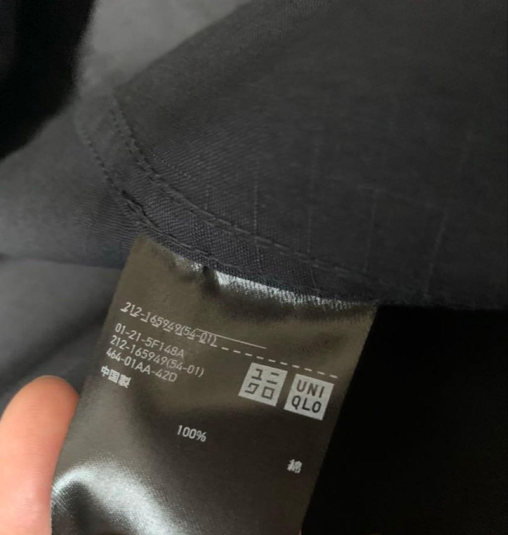 【未使用】UNIQLO AND LEMAIRE フーテッドコート　ブラックL