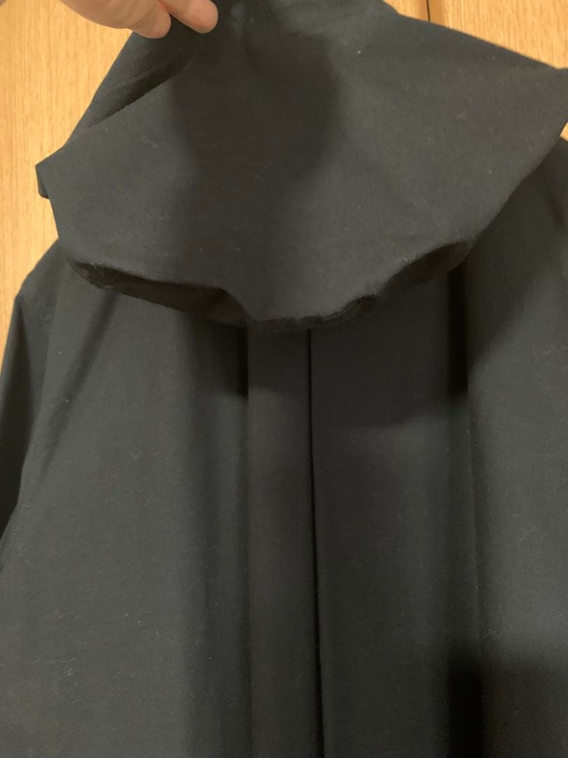 【未使用】UNIQLO AND LEMAIRE フーテッドコート　ブラックL