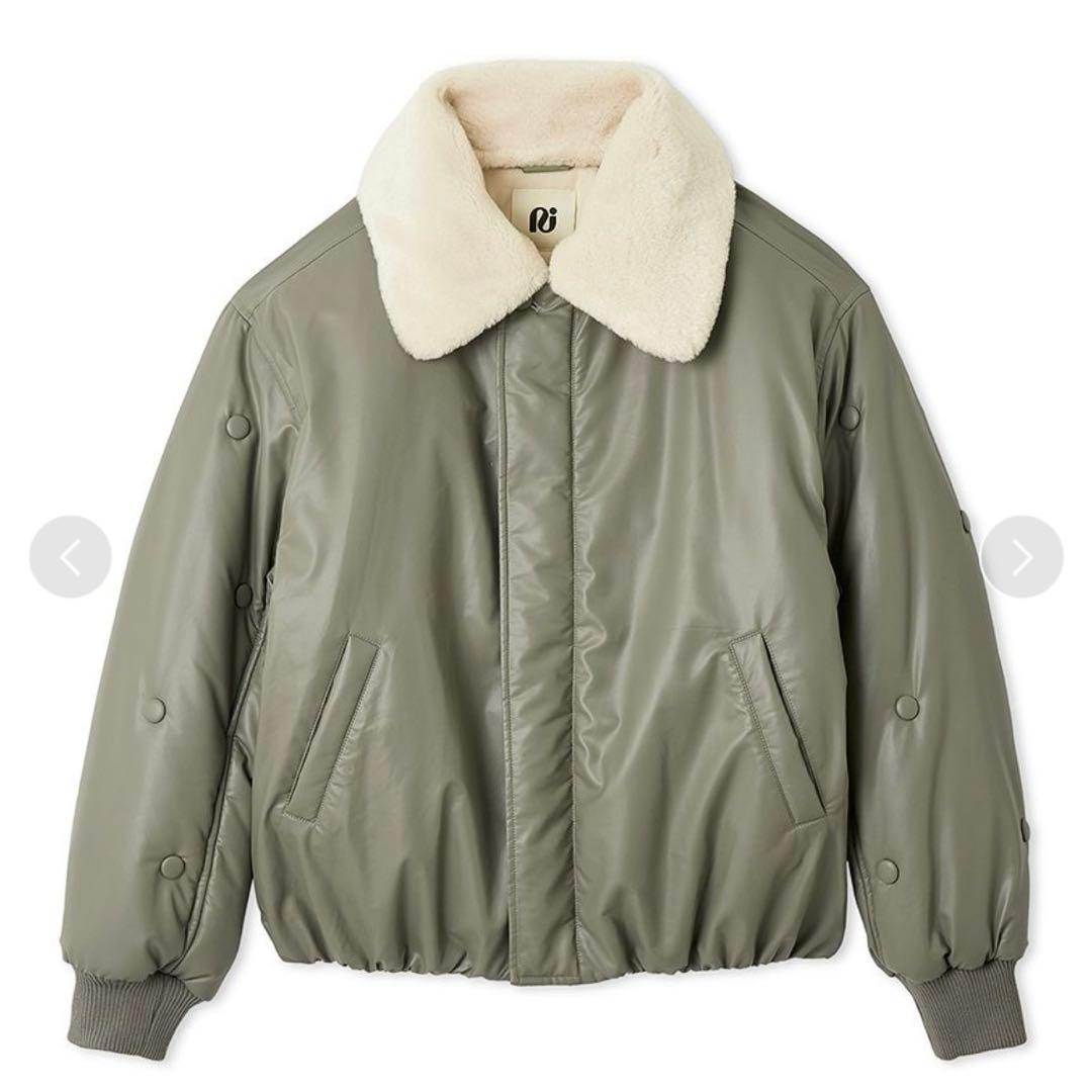 null. ボタンデザインMA1ジャケット