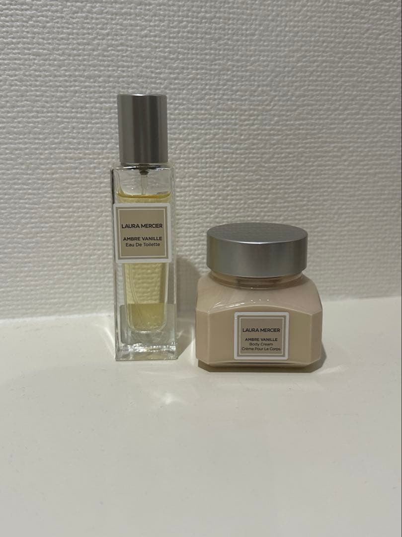 ローラメルシエ　アンバーバニラ　香水15ml ホイップボディークリーム 60g