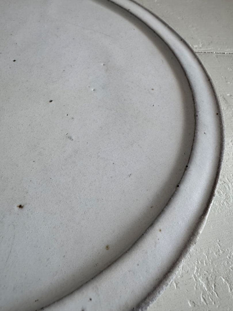 アセビマコト　リム皿　25cm 大皿