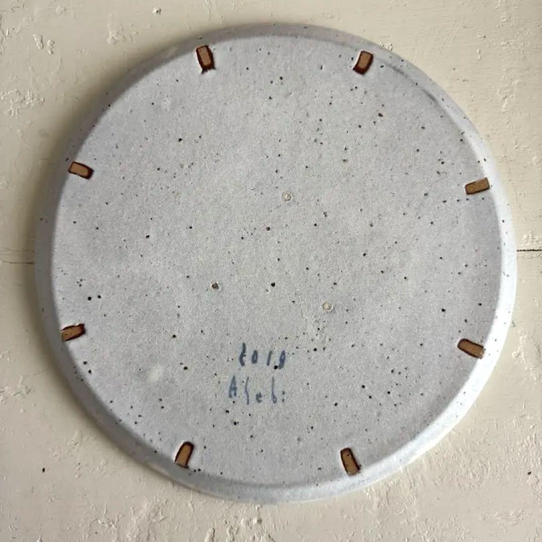 アセビマコト　リム皿　25cm 大皿