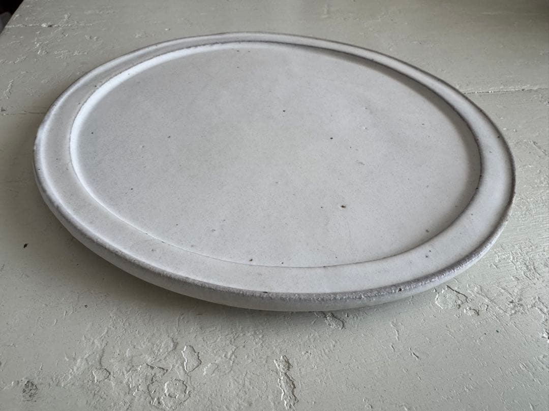 アセビマコト　リム皿　25cm 大皿