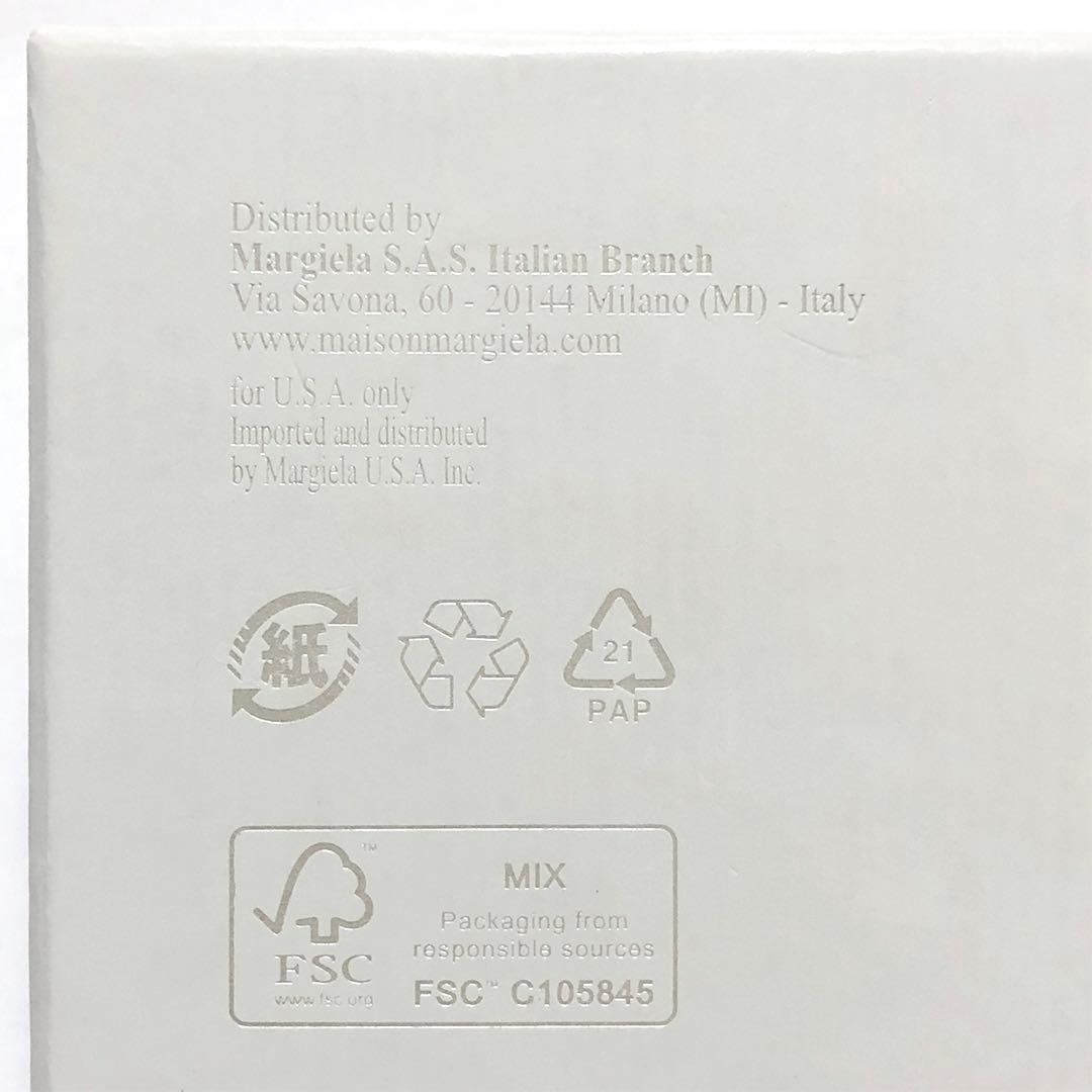 【新品未使用】メゾンマルジェラ フリップフラップ レザーウォレット 財布 黒