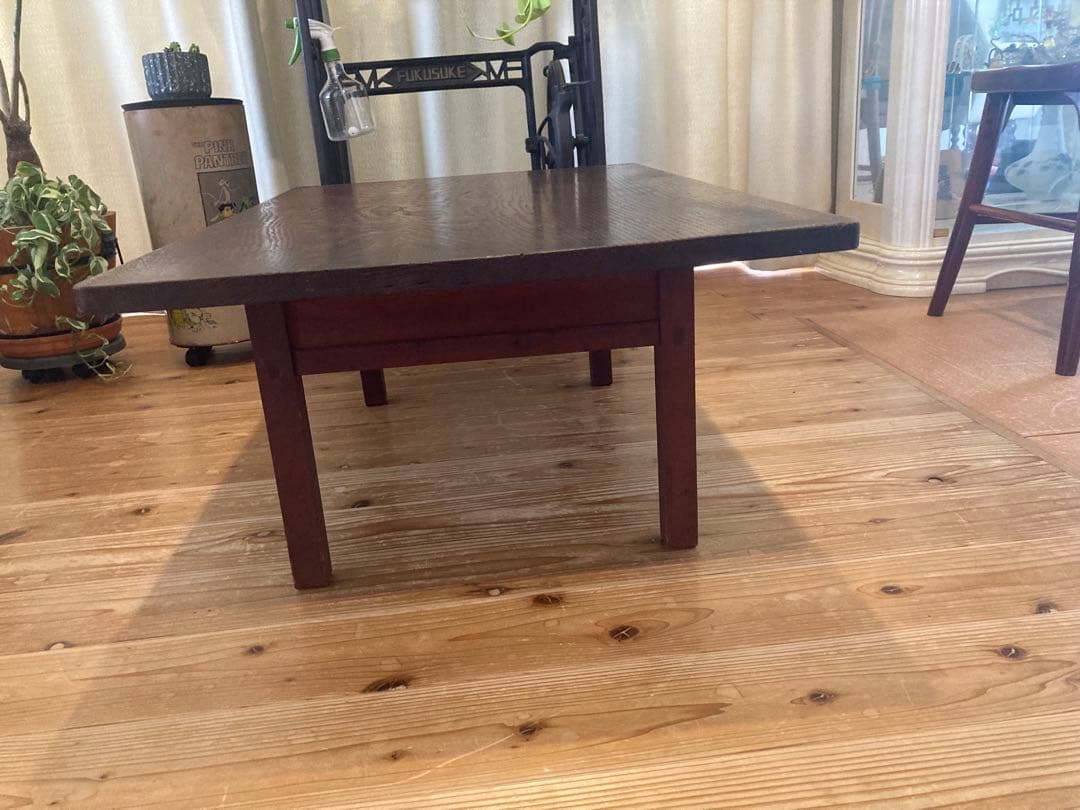 昭和レトロ　木製文机　ローテーブル　13