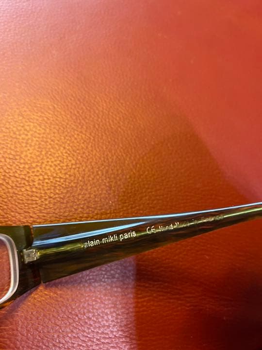 アランミクリ　サングラス　メガネ　度入りレンズ