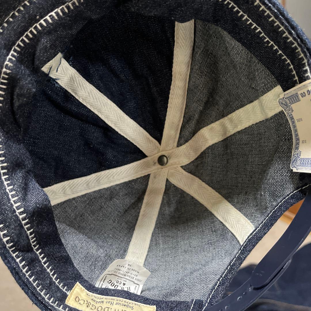 H.W.DOG & CO. デニムキャップ