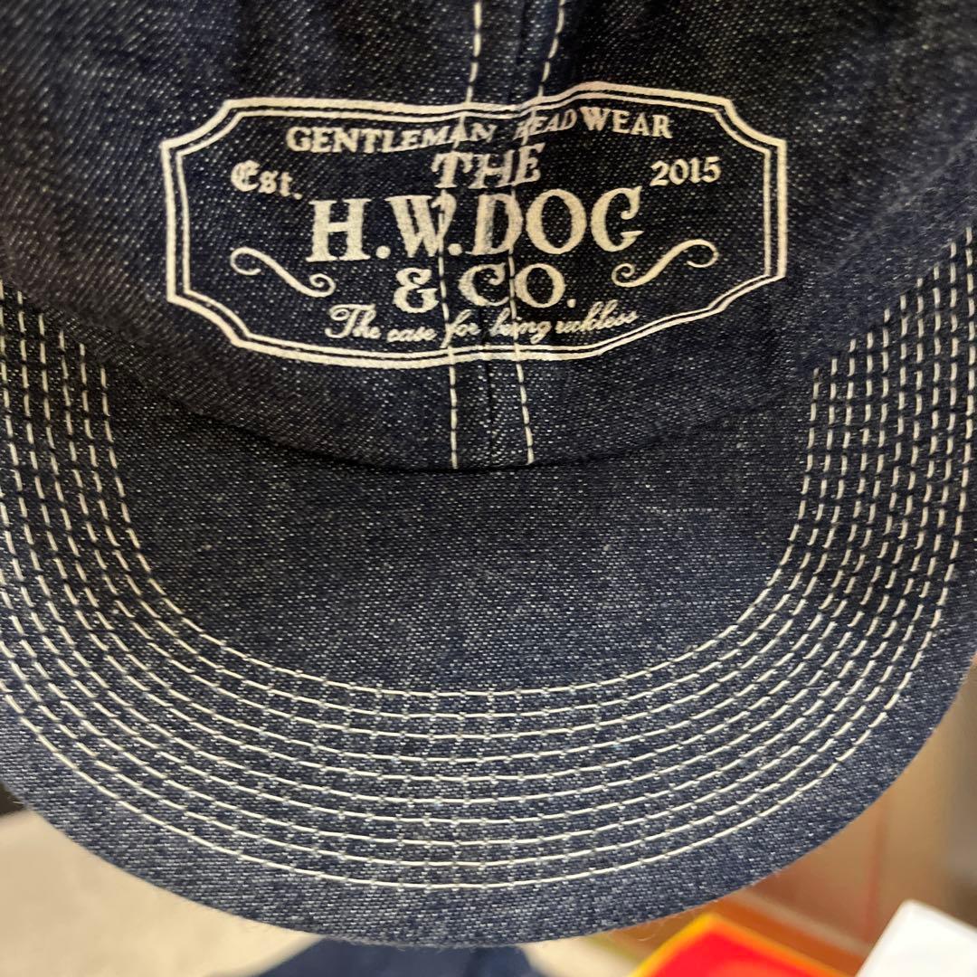 H.W.DOG & CO. デニムキャップ