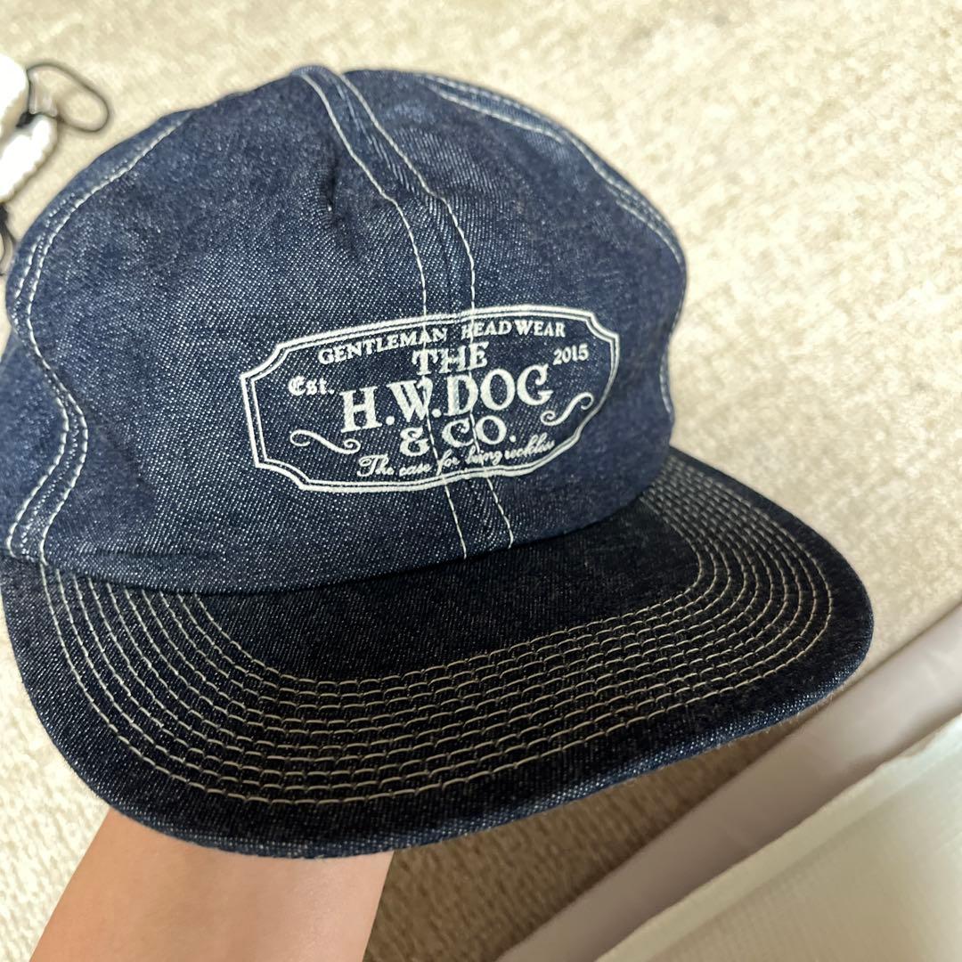 H.W.DOG & CO. デニムキャップ