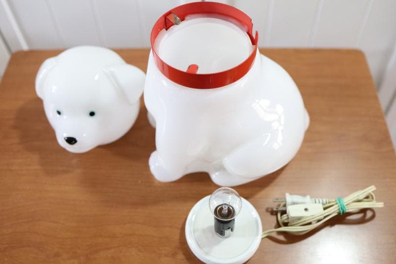 ◆マックスレイ「子犬のランプ」橋田裕司さんデザイン◆ヴィンテージ品