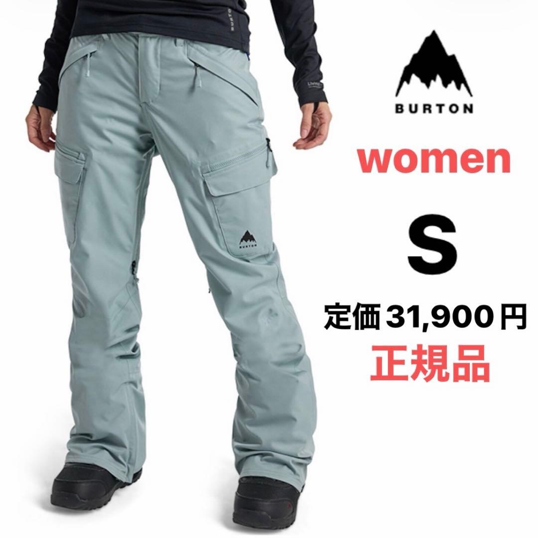 BURTON レディース スノーボードウェア スノボーウェア S バートン