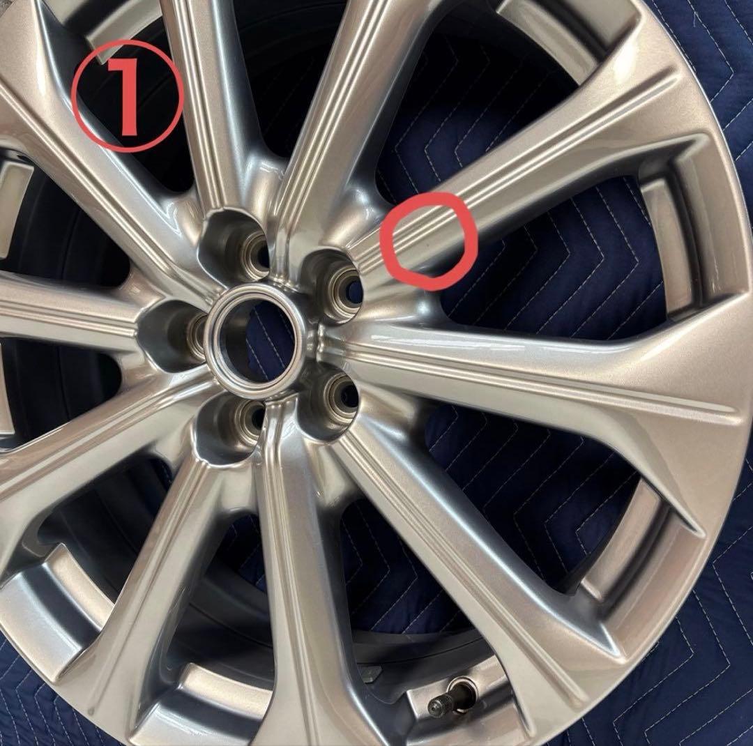 CX-60 純正20インチ アルミホイール(純正ホイールナット付) ④本目