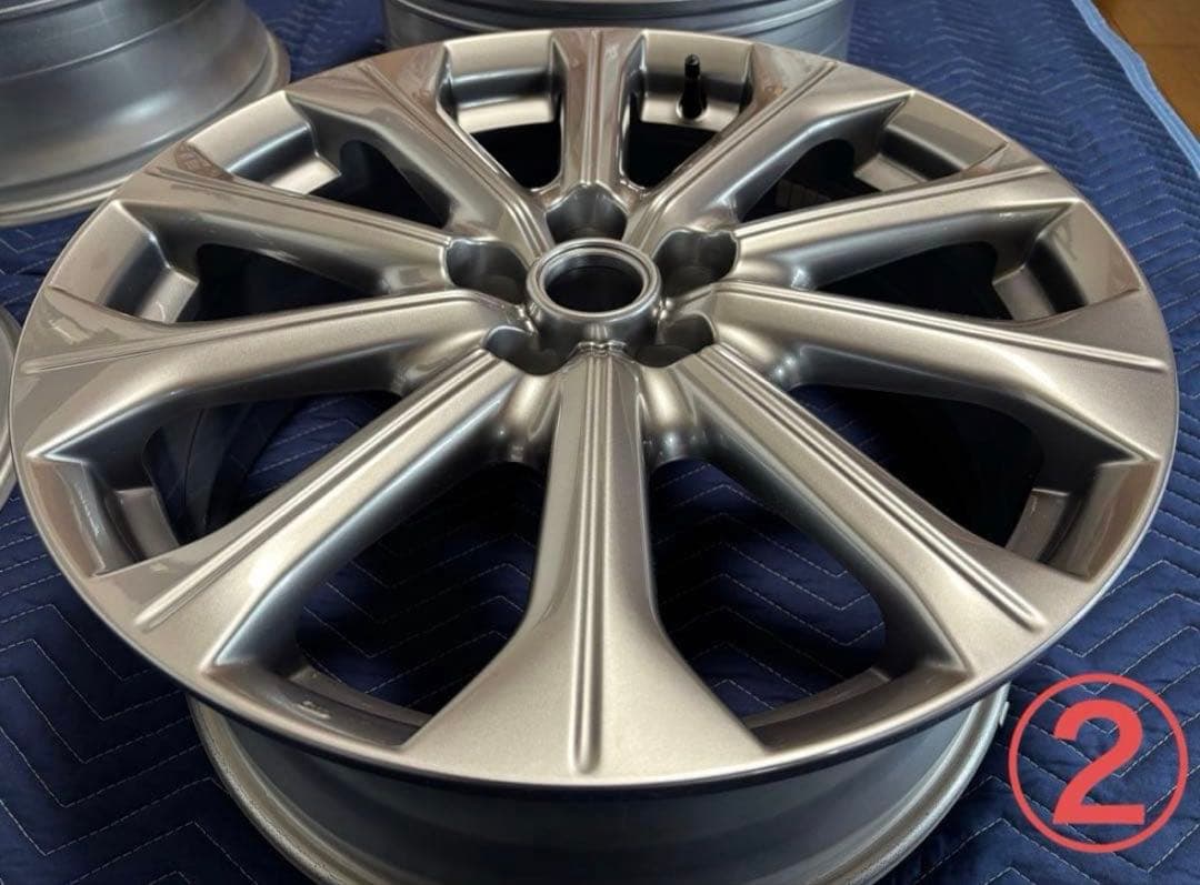 CX-60 純正20インチ アルミホイール(純正ホイールナット付) ④本目