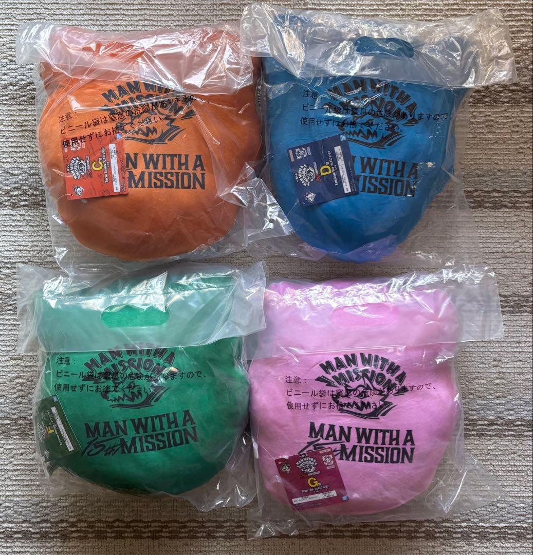 一番くじ MAN WITH A MISSION クッション　まとめ