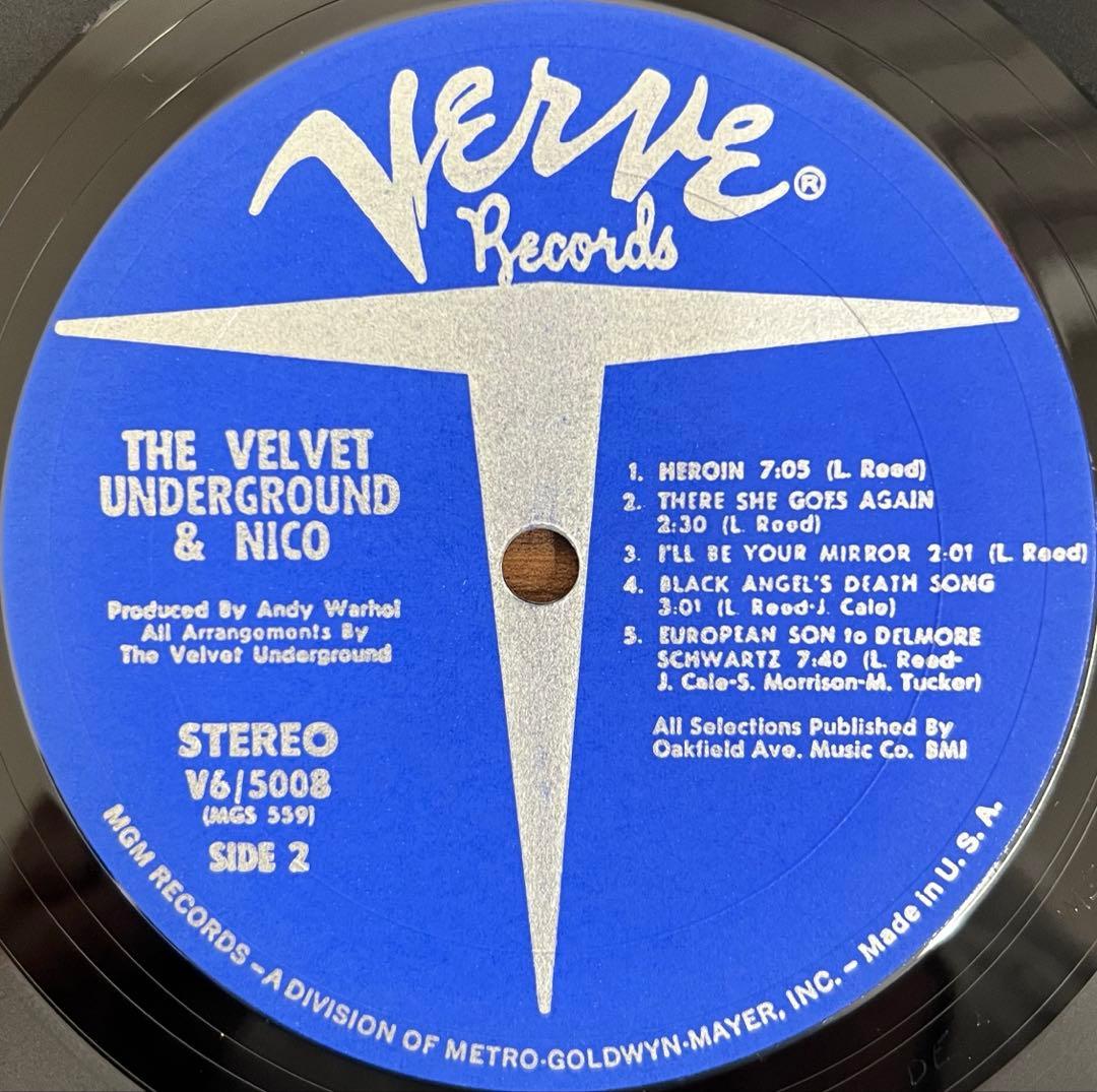 【LP/US盤】The Velvet Underground & Nico