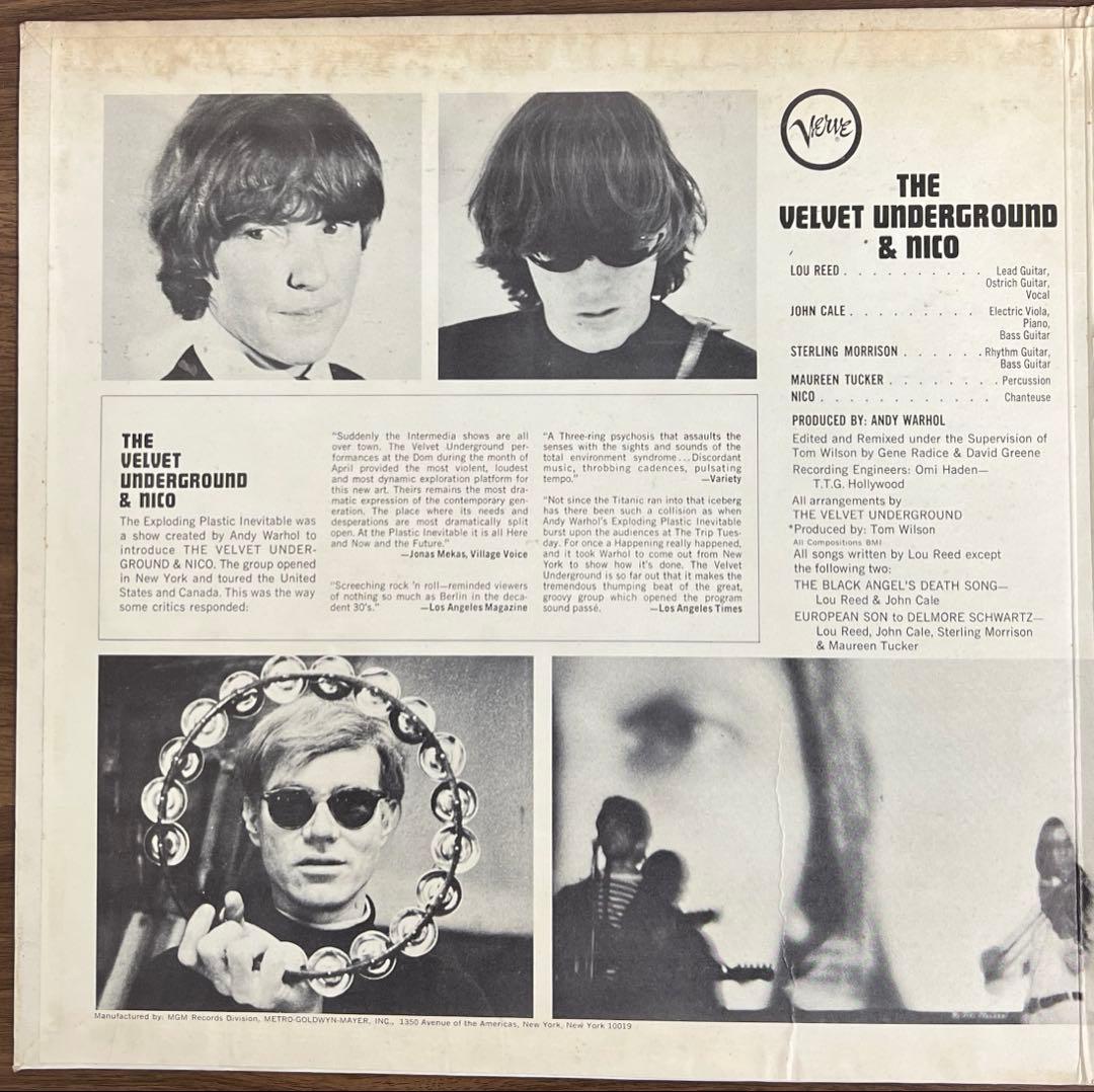 【LP/US盤】The Velvet Underground & Nico