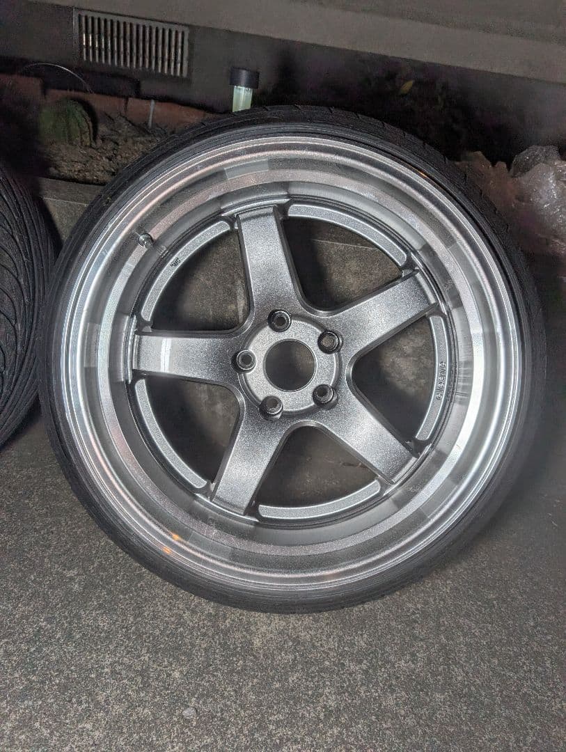 Cleave racing fl53 ガンメタ 114.3 18 9.5j+0