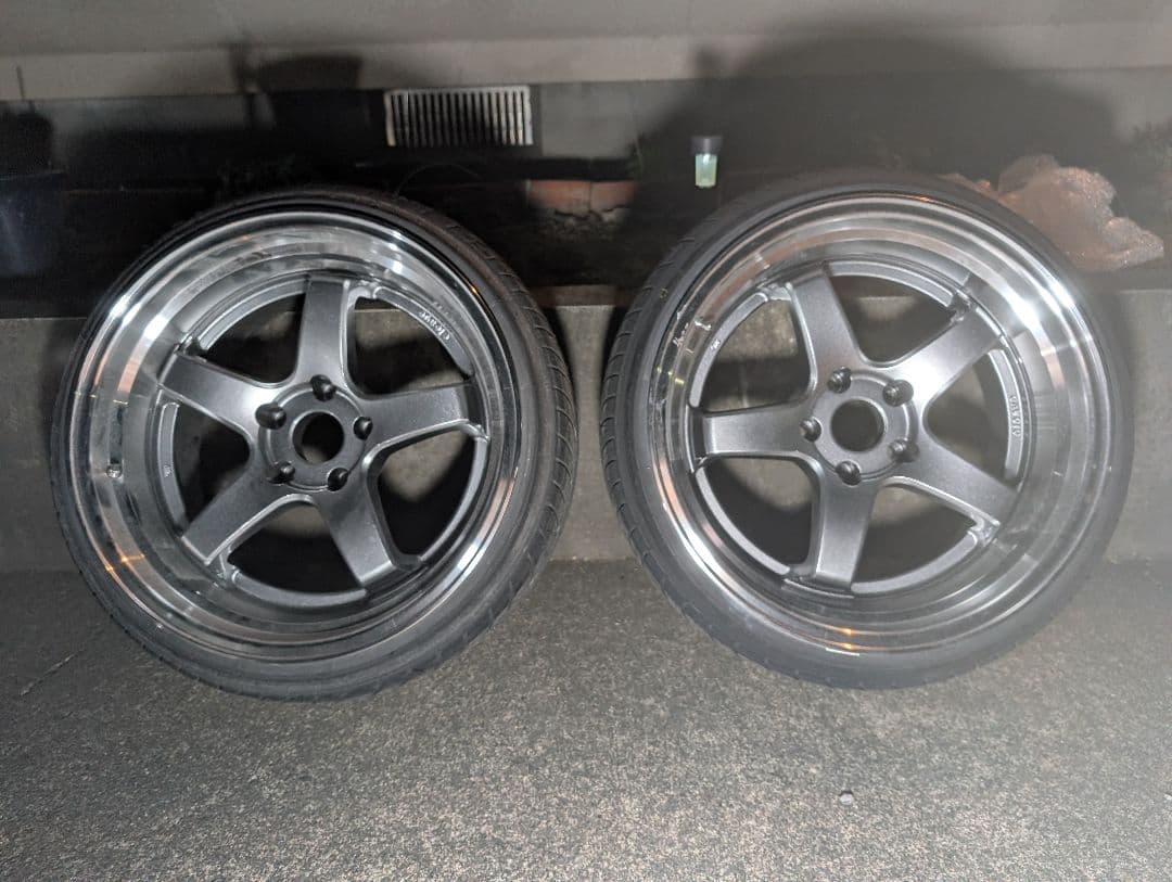 Cleave racing fl53 ガンメタ 114.3 18 9.5j+0