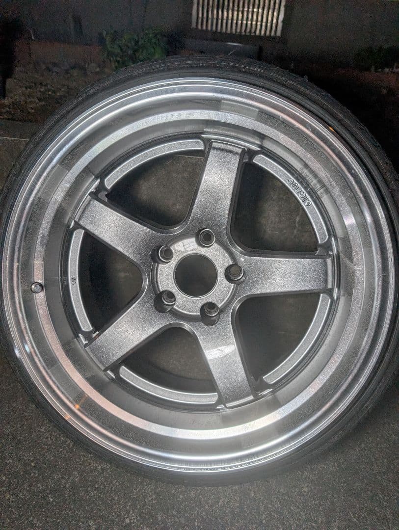 Cleave racing fl53 ガンメタ 114.3 18 9.5j+0