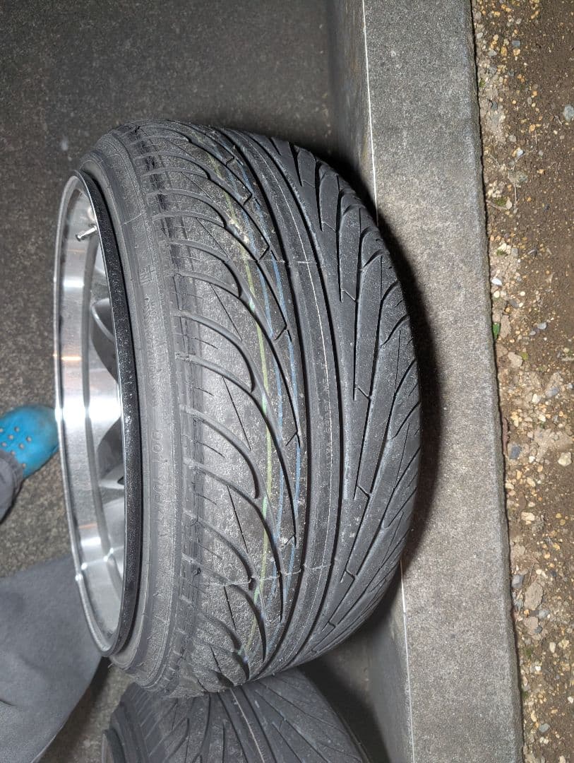 Cleave racing fl53 ガンメタ 114.3 18 9.5j+0