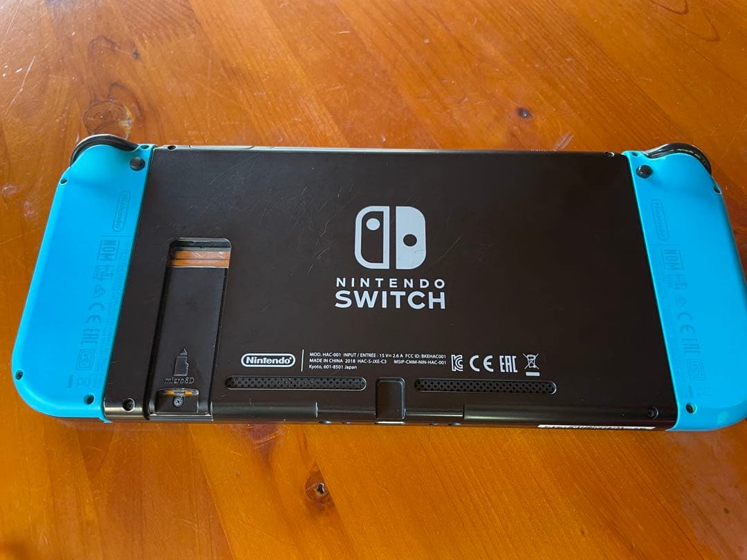 Nintendo Switch ネオンブルー/ネオンレッド本体 付属品